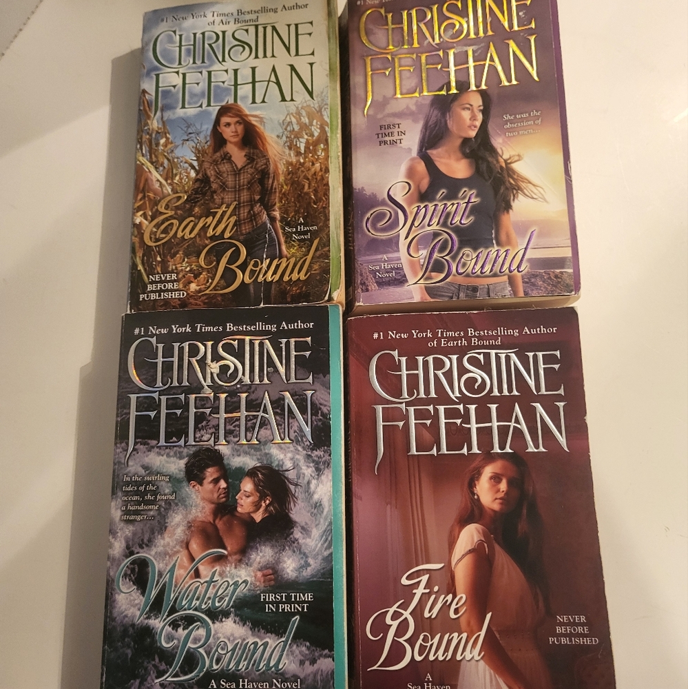 Sea Haven Novel Series Paranormal Romance Novels by Christine Feehan Boo…